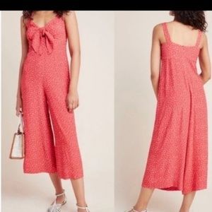 Anthropologie x Kachel Jordan Wide-Leg Polka Dot Jumpsuit 8